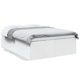 Bed Frame without Mattress White 140x200 cm 3280923