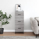 Sideboard Grey Sonoma 34.5x34x90 cm Engineered Wood 828626