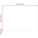 Awning Replacement Fabric Light Grey 4.5 x 3 m Polyester 42000590