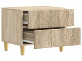 Bedside Table 2 pcs Sonoma Oak 43 x 34.5 x 48 cm 894990