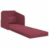 Sofa Bed Wine Red 65 x 80 x 83 cm Fabric 4106640