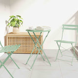 Bistro Table Light Mint 50 x 71 cm Powder-coated Steel 42002964
