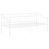 Sofa Bed Frame White Powder-coated metal Single 324774