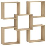 Wall Shelf Sonoma Oak 99.5 x 17 x 91 cm Engineered Wood 8014970