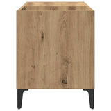 Record Cabinet Artisan Oak 84.5x38x48 cm Engineered Wood 857166