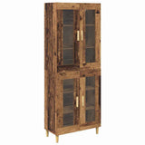 Highboard Old Wood 69.5 x 34 x 180 cm Engineered Wood 3415753