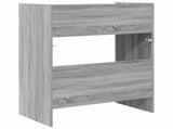 DJ Table Grey Sonoma 62 x 45 x 102 cm Engineered Wood 8006761