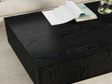 Coffee Table Black Oak 95 x 55 x 31 cm Engineered Wood 8000181
