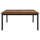 Coffee Table Old Wood 100 x 100 x 45 cm Engineered Wood 892588