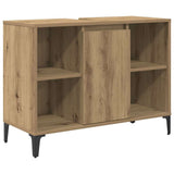 Bathroom Furniture Set 3 pcs Artisan Oak Engineered wood 3415945
