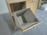 Tilted Laundry Hamper with Removable Basket, Hidden Laundry Hamper, Bathroom Laundry Hamper Storage W6296P540580