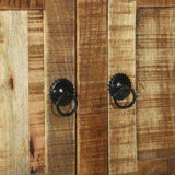 Coffee Table Brown 80 x 54 x 45 cm Solid Mango Wood 4104538