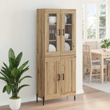 Highboard Artisan Oak 69.5 x 34 x 180 cm Engineered Wood 3415989