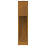 Solar Led Pathway Light 2 pcs Bronze Weathering Steel 879722