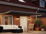 Manual Retractable Awning with LEDs 4 x 2 m 3419230