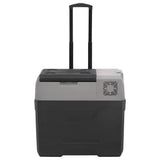 Cool Box with Wheel and Adapter Black&Grey 40 L Polypropylene 3154651
