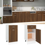 Drawer Bottom Cabinet Lyon Brown Oak 40x46x81.5 cm Engineered Wood 815572