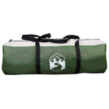 Family Tent Green 5-Person 185T Polyester with PU Coating 42017394
