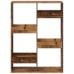 Bookcase Old Wood 100x33x135 cm Engineered Wood 3309391