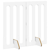 Folding Pet Fence 2 pcs White 100.5 x 38 x 90 cm 8005971