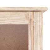 Highboard "ALTA" 77x35x165 cm Solid Wood Pine 3187773