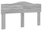Storage Bed Grey Sonoma 120 x 200 cm Engineered Wood 3413115