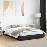 Bed Frame without Mattress Black 150x200 cm King Size 3209850