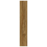 ZNTS Wall Panels Wood Look Brown PVC 4.12 m² 3189145