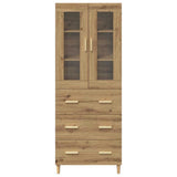 Highboard with Drawer Artisan Oak 69.5 x 34 x 180 cm 3416002