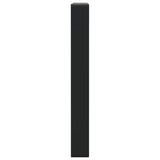 Shelf Brackets for Washbasin 2 pcs Black Rectangular Steel 4007274