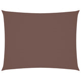 Sunshade Sail Oxford Fabric Rectangular 3x4 m Brown 135815