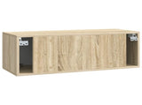 Wall-Mounted TV Cabinet Sonoma Oak 78.5 x 31 x 30 cm 898717