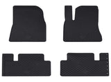 Car Mat 4 pcs Black suitable for Tesla MODEL 3 2017- 4D Aft 42029131