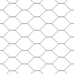 ZNTS Fence Posts 22 pcs U-Channel Grey 160 cm Steel, Hexagon Fence Grey 1.6x100 m Steel 3336945
