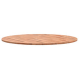 Table Top 80x1.5 cm Round Solid Wood Beech 355932