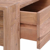 287892 Coffee Table 110x60x40 cm Solid Teak Wood