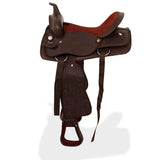 Western Horse Saddle Brown Genuine leather 17 inches 91349