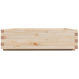 Garden Planter 90x90x26.5 cm Solid Wood Pine 847313