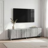 TV Stand 140 x 34.5 x 40 cm Grey Sonoma Engineered Wood 8011582