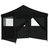 Party Tent Folding Black 292 x 292 x 315 cm Oxford Fabric 42023572