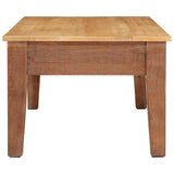Coffee Table Brown 110 x 55 x 40 cm Solid Mango Wood 42003315