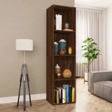 Book Cabinet/TV Cabinet Brown Oak 36x30x143 cm Engineered Wood 815248