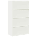 Storage Cabinet White 80 x 40 x140 cm Steel 3406183