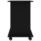 Computer Desk Black 80x50x75 cm Engineered Wood 802895