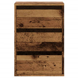 Corner Chest of Drawers Old Wood 40x41x58 cm Engineered Wood 852841