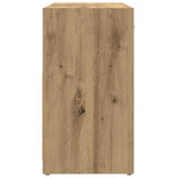 Bathroom Sink Cabinet Artisan Oak 60x33x60 cm Engineered Wood 856040
