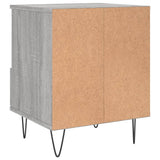 Bedside Cabinets 2 pcs Grey Sonoma 40x35x50 cm Engineered Wood 830633