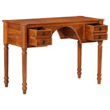 Desk with Drawers 110x50x76 cm Solid Wood Acacia 356974