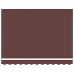 Retractable Awning Manual Brown 350x200 cm Fabric 3329673