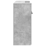 Reception Desk Concrete Grey 180x50x103.5 cm Engineered Wood 3324208